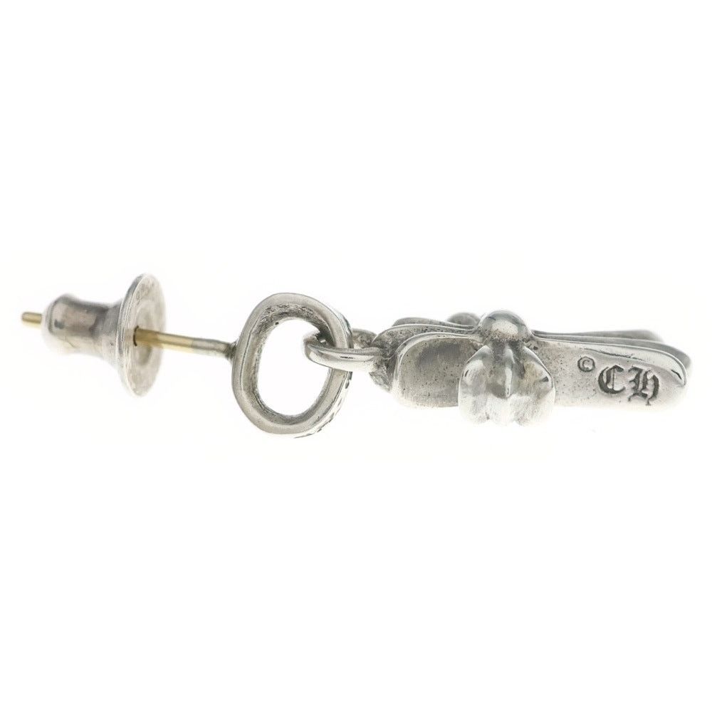 Chrome Hearts Chrome Hearts Baby Fat Cross Drop Earring Silver Size ONE SIZE - 3 Thumbnail