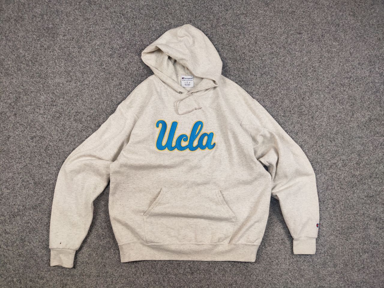 Champion Vintage Champion x Ucla Logo Classic Oversize Gray Hoodie Size US L / EU 52-54 / 3 - 7 Thumbnail