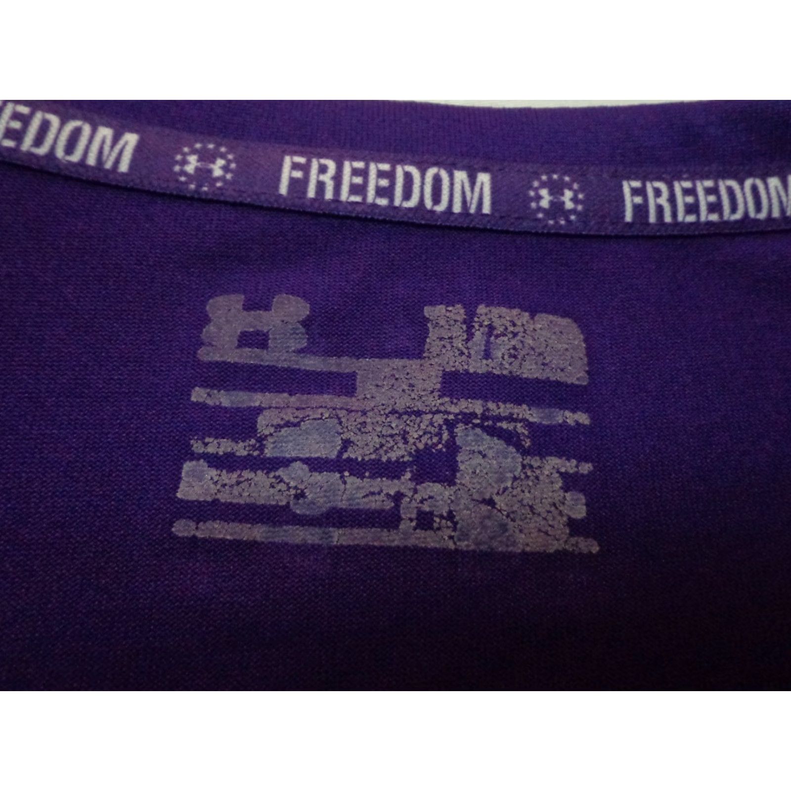Under Armour Under Armour T Shirt Women’s XL Long Sleeve Purple Wounded Warrior Project Crew Neck Athletic Size XL / US 12-14 / IT 48-50 - 3 Thumbnail