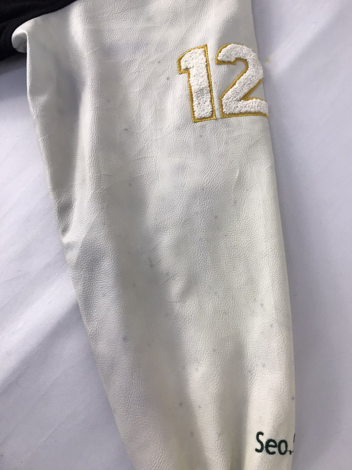 Japanese Brand Vtg Dankook University Varsity Jacket Leather Snap Button Size US L / EU 52-54 / 3 - 18 Thumbnail