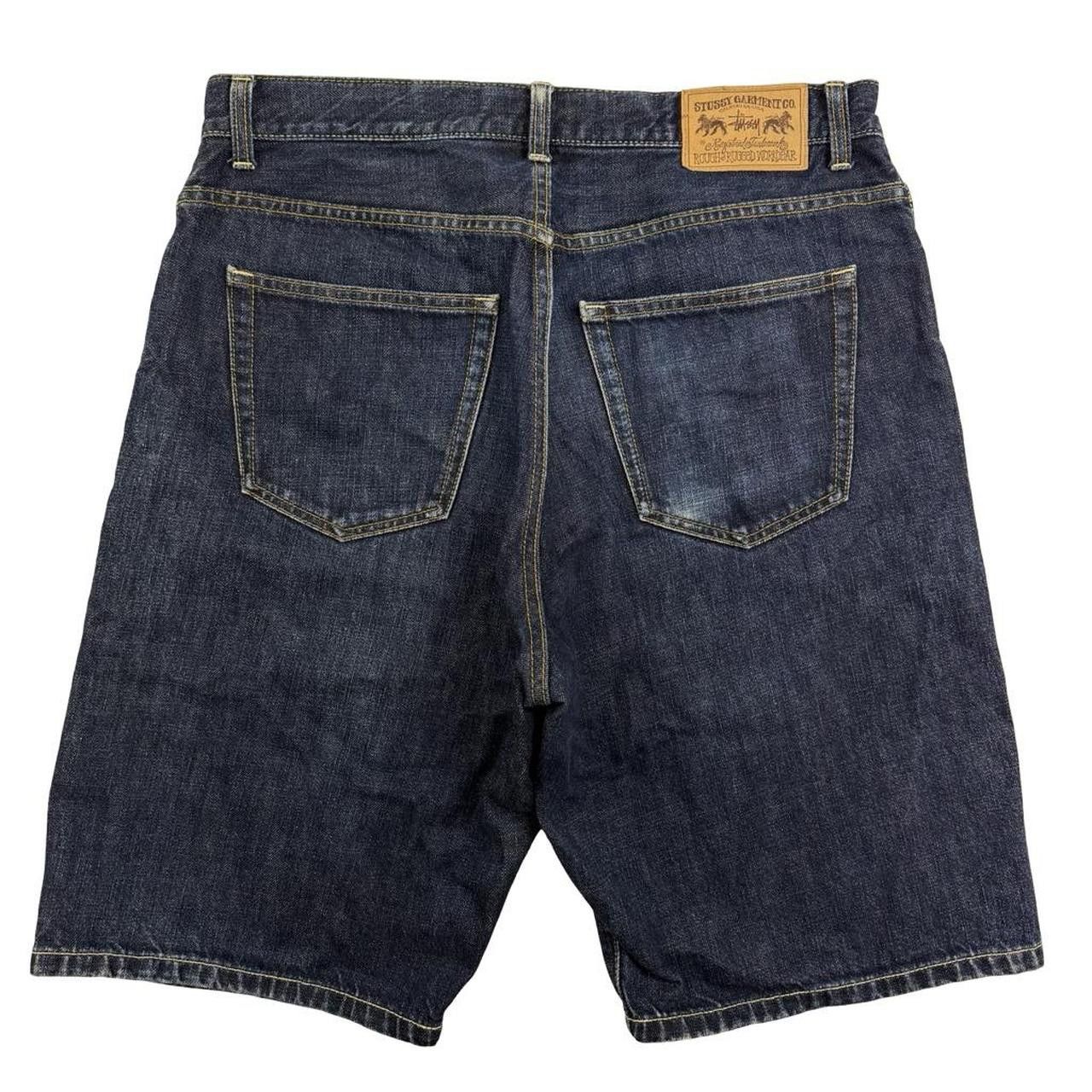 Stussy Stussy Big Ol Denim Raw Shorts Jorts | Grailed