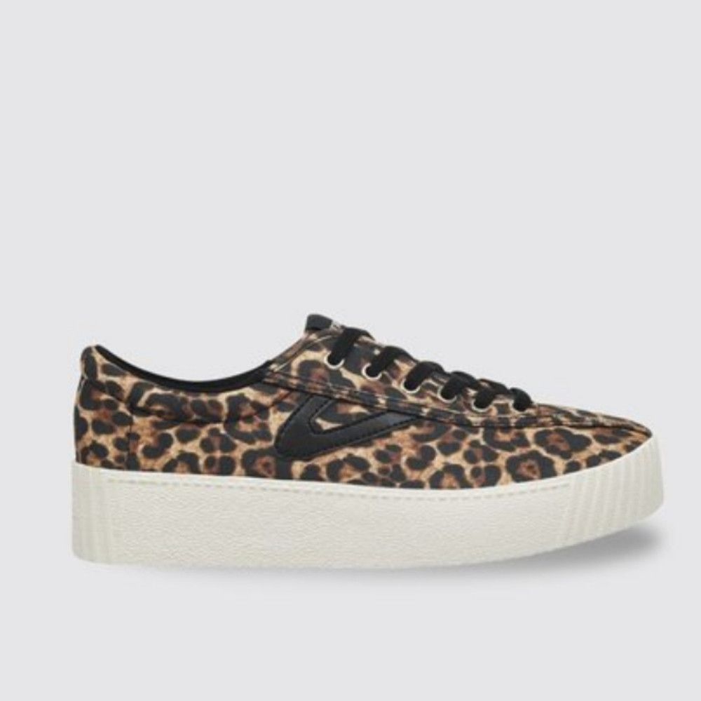 Tretorn TRETORN leopard canvas women's shoes size 5.5 Size US 5.5 / IT 35.5 - 8 Thumbnail