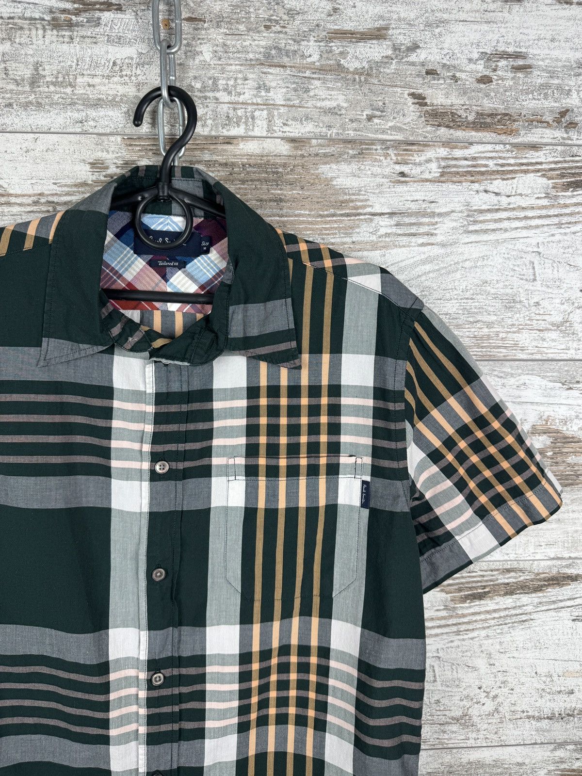 Paul Smith Mens Vintage Paul Smith shirts button up luxury plaid Size US M / EU 48-50 / 2 - 2 Thumbnail