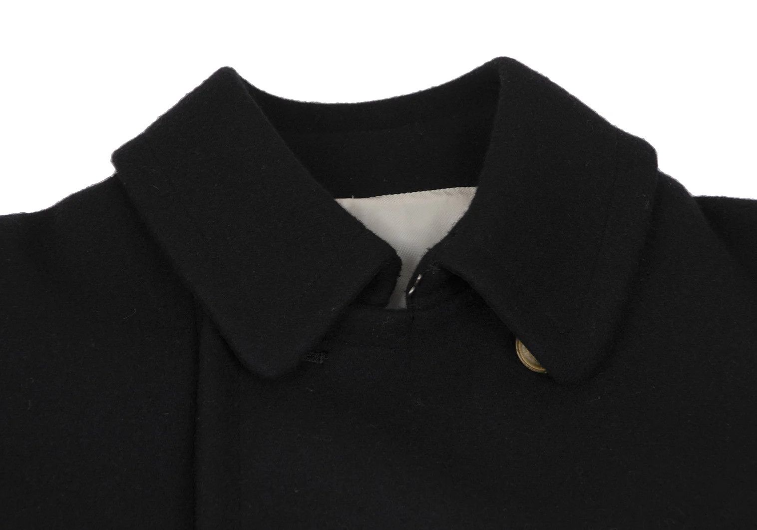 Jean Paul Gaultier Wool Coat with Metal Buttons in Black, Size 48 Size US M / EU 48-50 / 2 - 3 Thumbnail