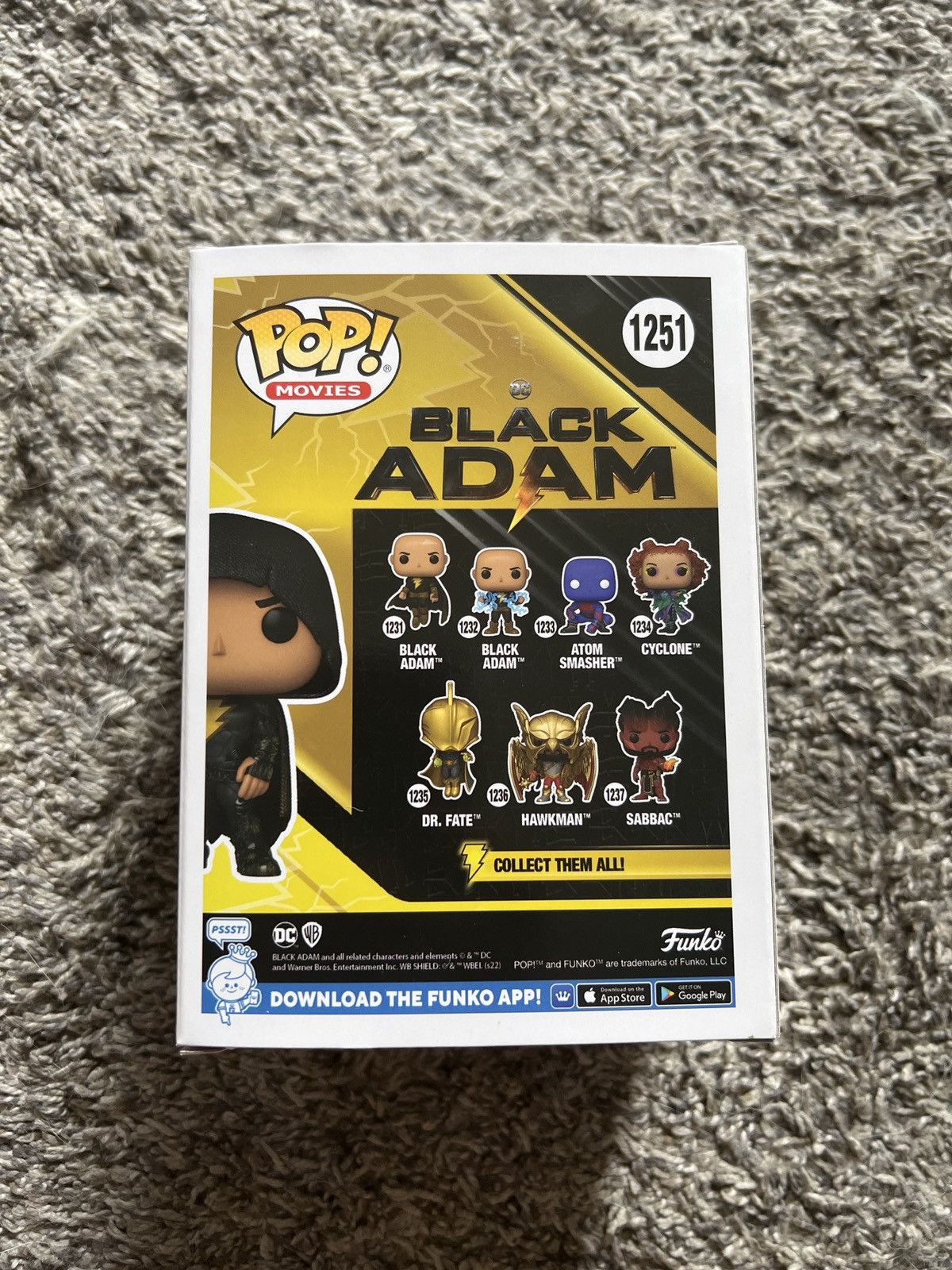 DC Comics Funko Pop! Black Adam Vinyl Figure Size ONE SIZE - 2 Thumbnail