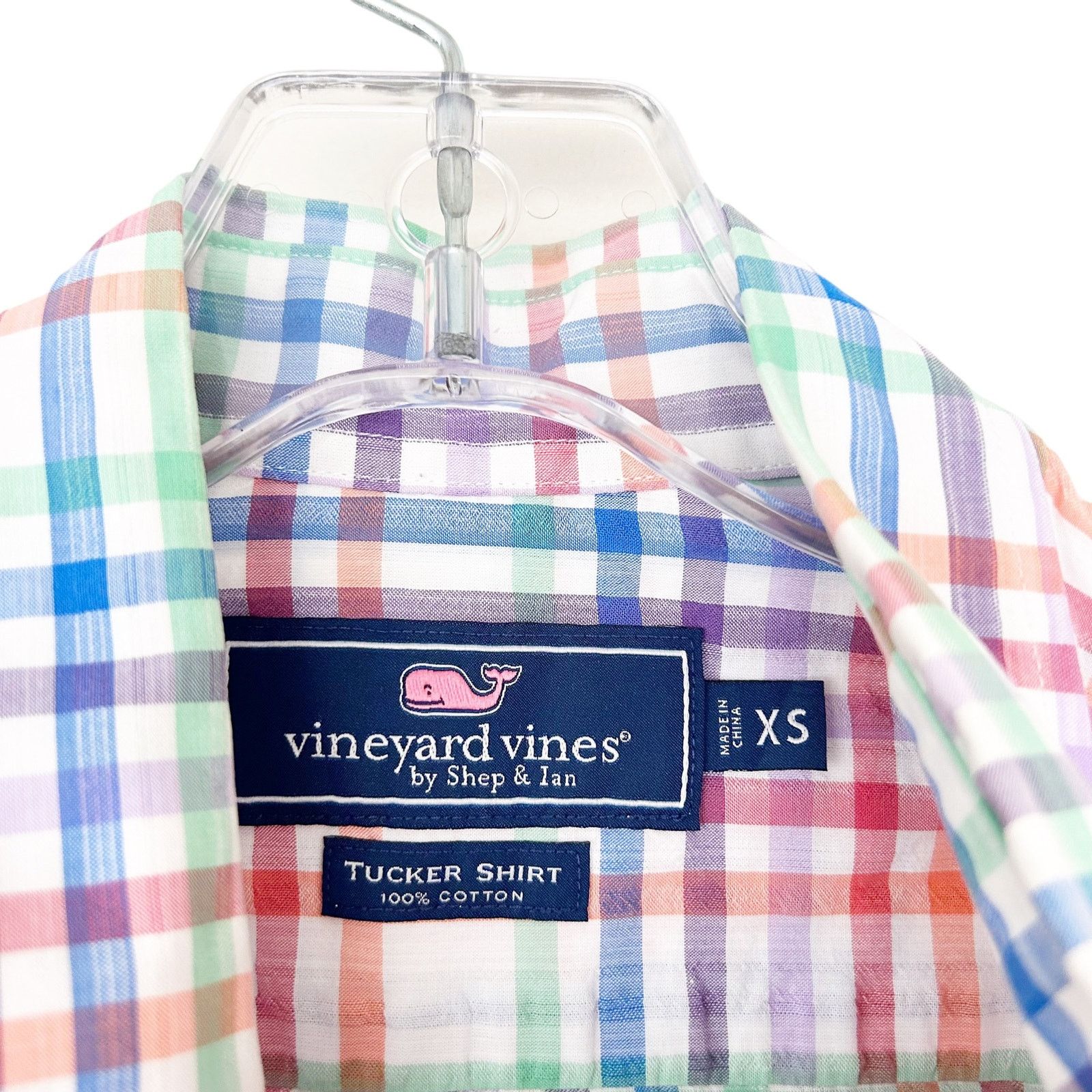 Vineyard Vines Vineyard Vines Multicolor Plaid Tucker Button Down Sz S Size US S / EU 44-46 / 1 - 3 Thumbnail