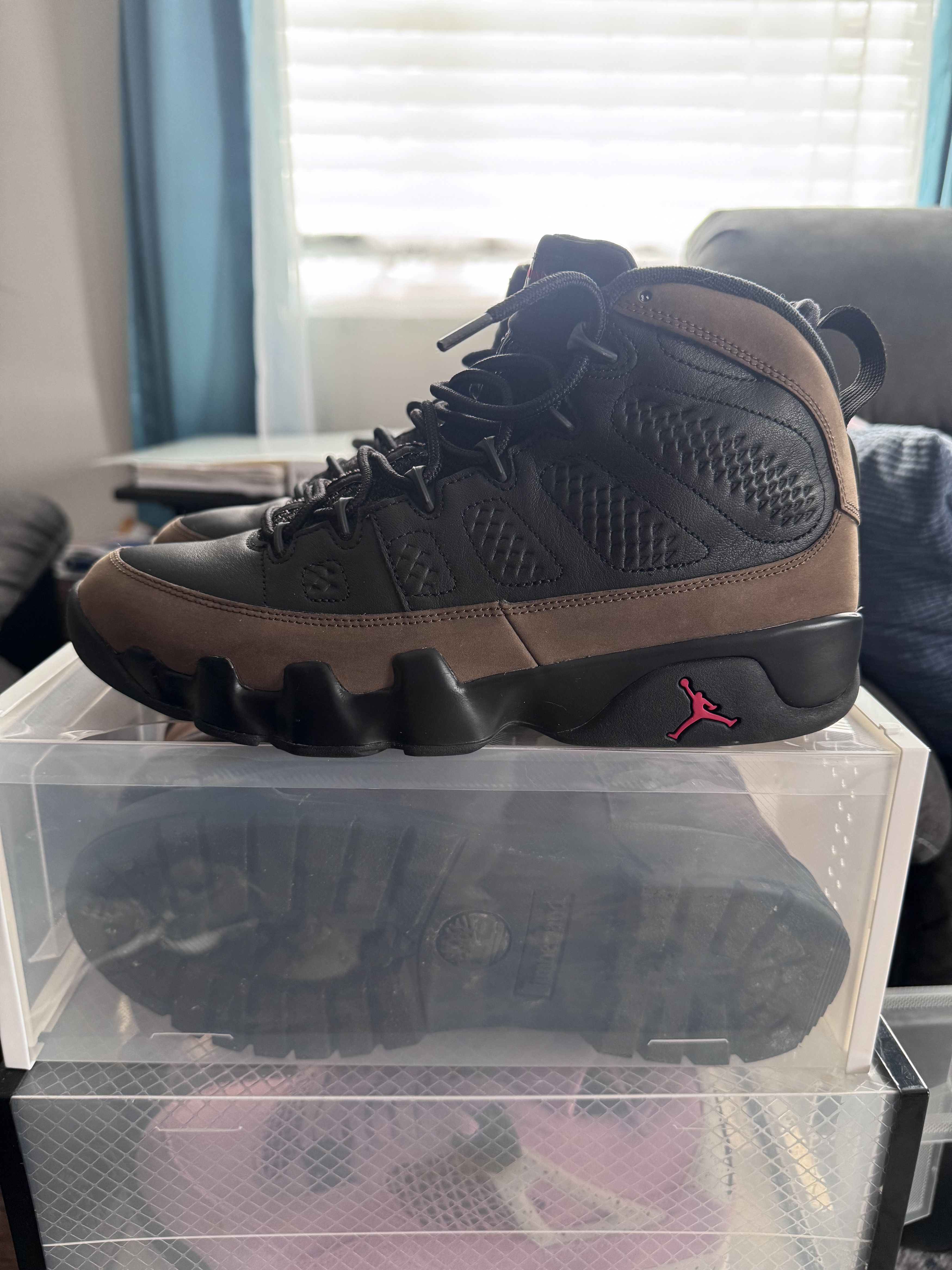 Jordan Brand Jordan 9 Retro - Olive (2024) Size US 9.5 / EU 42-43 - 3 Thumbnail