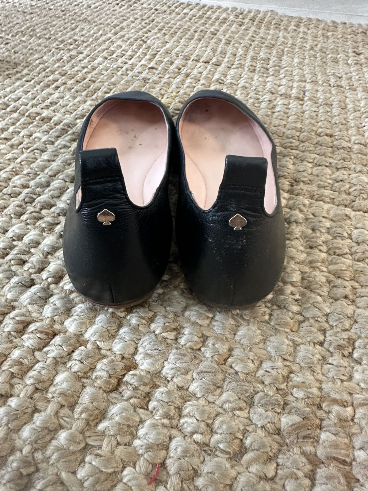 Kate Spade KATE SPADE BLACK LEATHER BALLET FLATS SIZE 7.5 Size US 7.5 / IT 37.5 - 3 Thumbnail