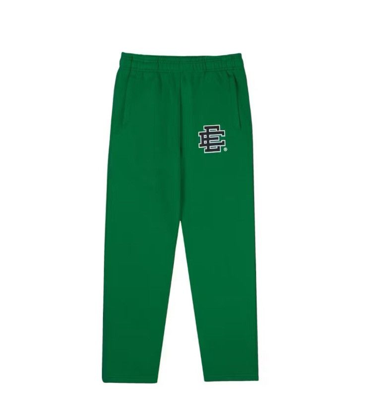 Eric Emanuel Eric Emanuel green w black EE sweatpants no cuff large Size US 32 / EU 48 - 1 Thumbnail
