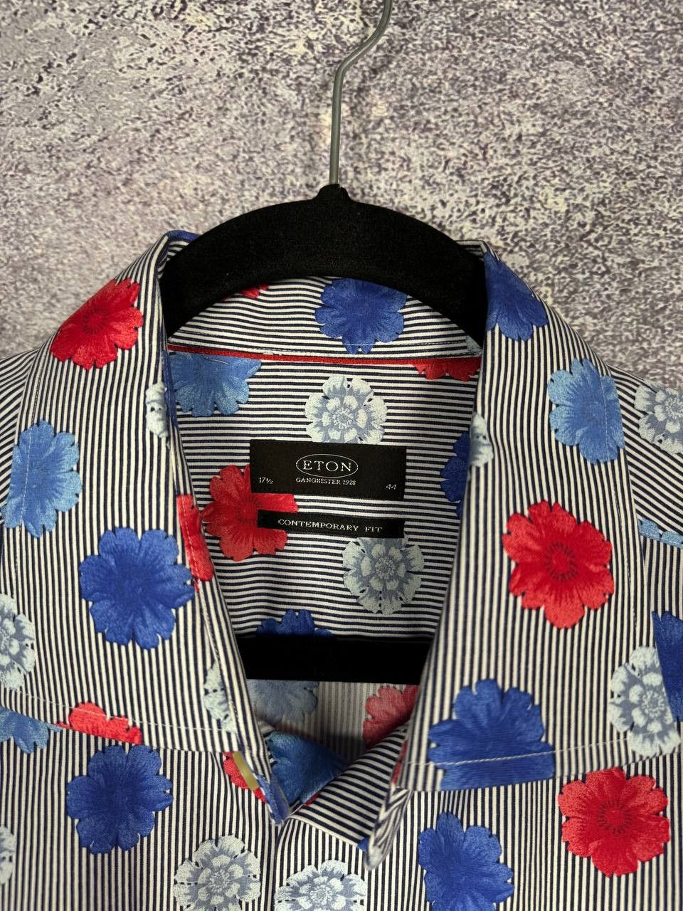 Eton ETON FLOWER FLORAL PRINTED SHIRT BUTTON UP MEN'S Size US XL / EU 56 / 4 - 6 Thumbnail