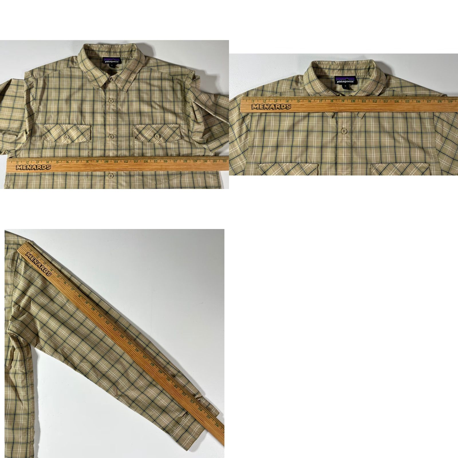Patagonia Patagonia Men’s Long-Sleeved High Moss Shirt Plaid Sz M Size US M / EU 48-50 / 2 - 9 Thumbnail
