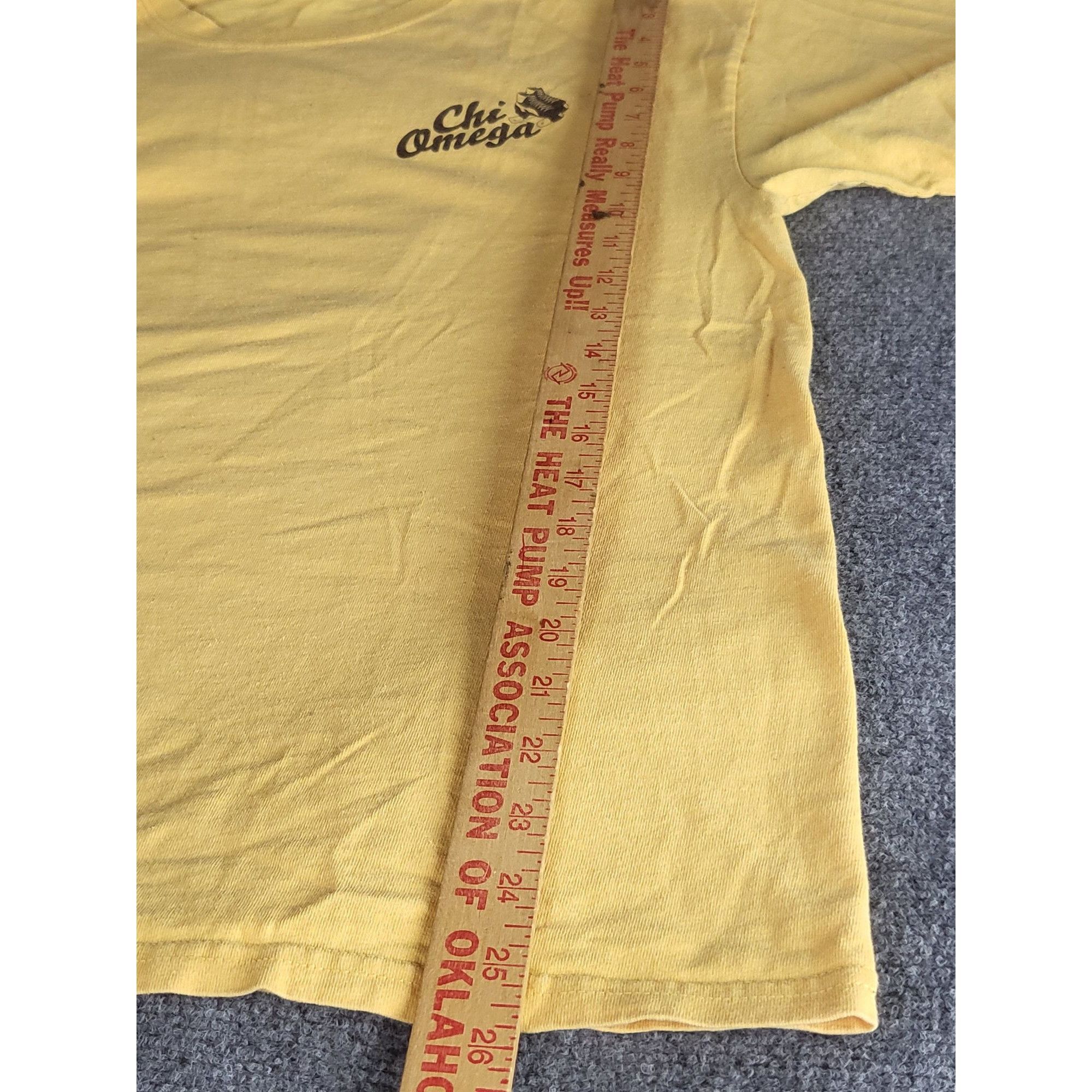 Gildan Chi Omega Tshirt Men Sz L Gildan Ultra Cotton Tacky Prom Dou Size L / US 10 / IT 46 - 3 Thumbnail