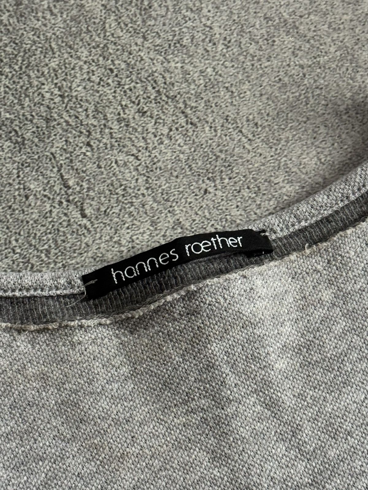 hannes roether Hannes Roether S/size gray relaxed oversized long dress knit Size S / US 4 / IT 40 - 8 Thumbnail