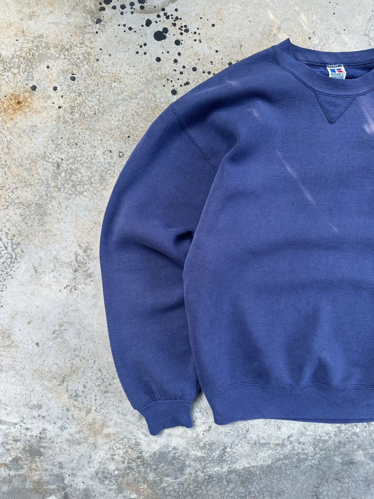Russell Athletic 👹Vintage Sun Faded Russell Athletic Boxy Hoodie Size US L / EU 52-54 / 3 - 5 Thumbnail
