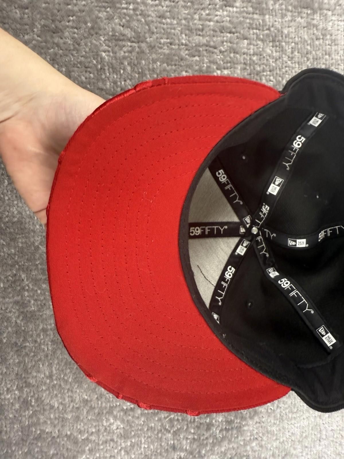 New Era NEW ERA Atlanta Falcons Fitted Hat 7 1/8 Embroidered NFL Size ONE SIZE - 5 Thumbnail