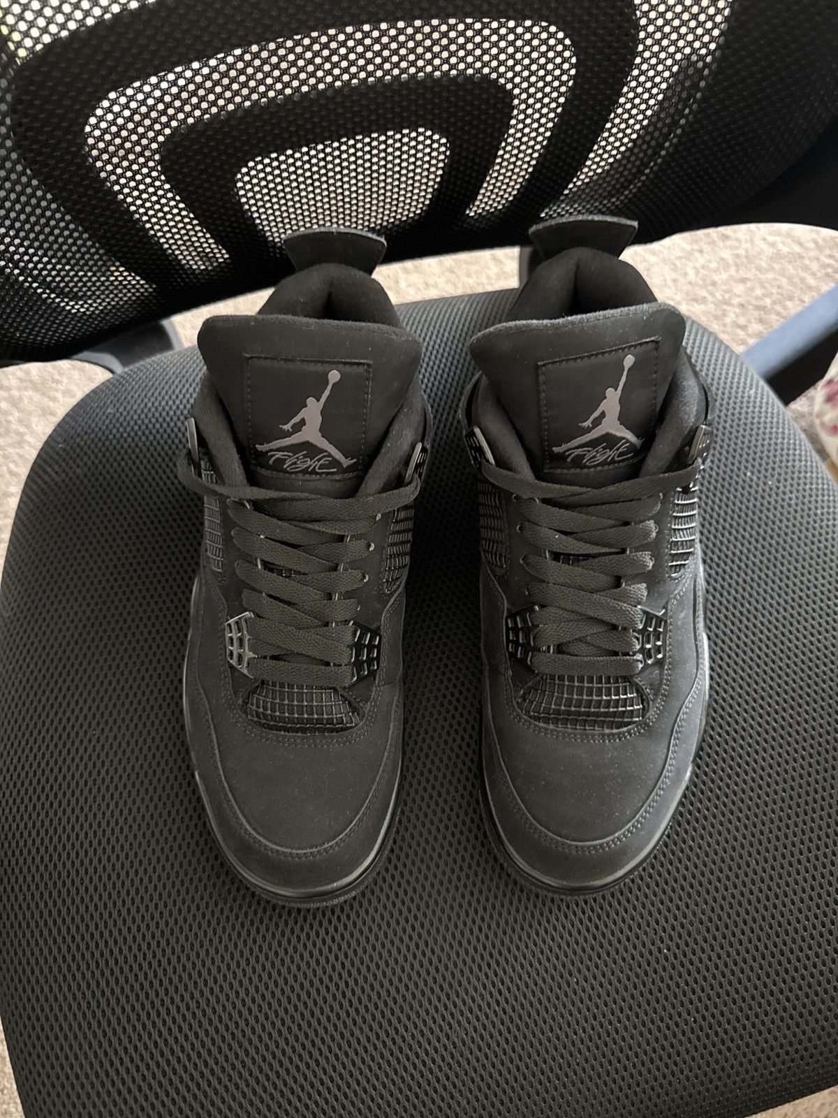 Nike Black cat Air jordan 4 Size US 8.5 / EU 41-42 - 5 Thumbnail