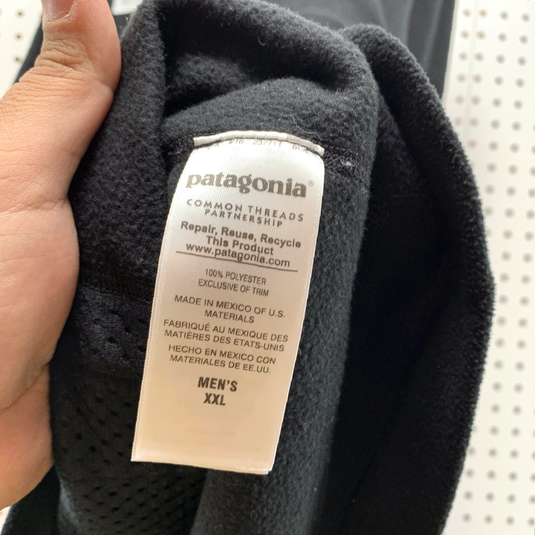 Patagonia Patagonia Better Sweater Jacket Mens 2XL Black Fleece Zip Casual Jacket Bomber Stand-Up Collar Outdoor Winter Spring Fall Regular Size US XXL / EU 58 / 5 - 6 Thumbnail