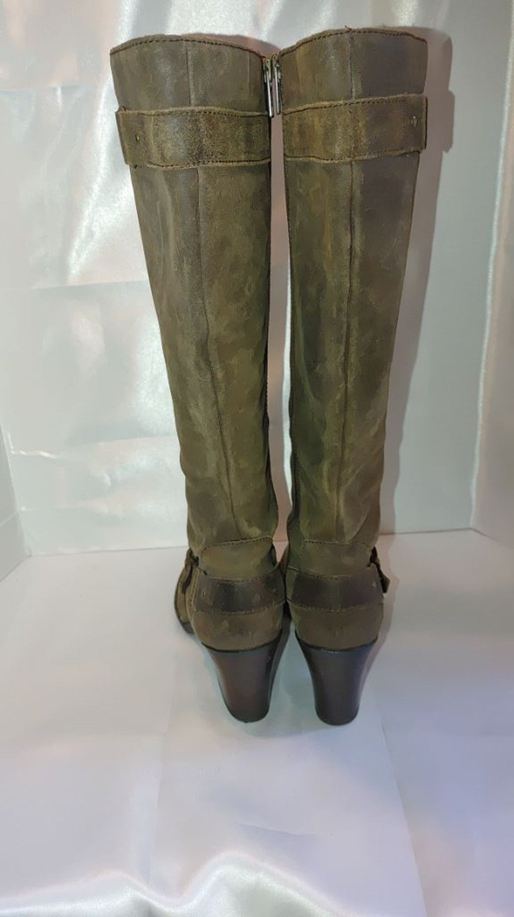 Born Born Leather Boots Size 10 Size US 8 / IT 38 - 9 Thumbnail