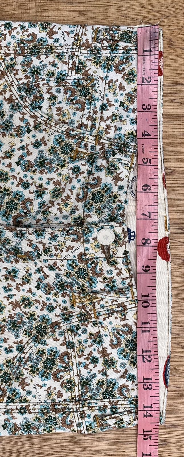 Japanese Brand Betty Smith Origin Is Kojima Streching Fullprint Cargo Pant Size 29" - 21 Thumbnail