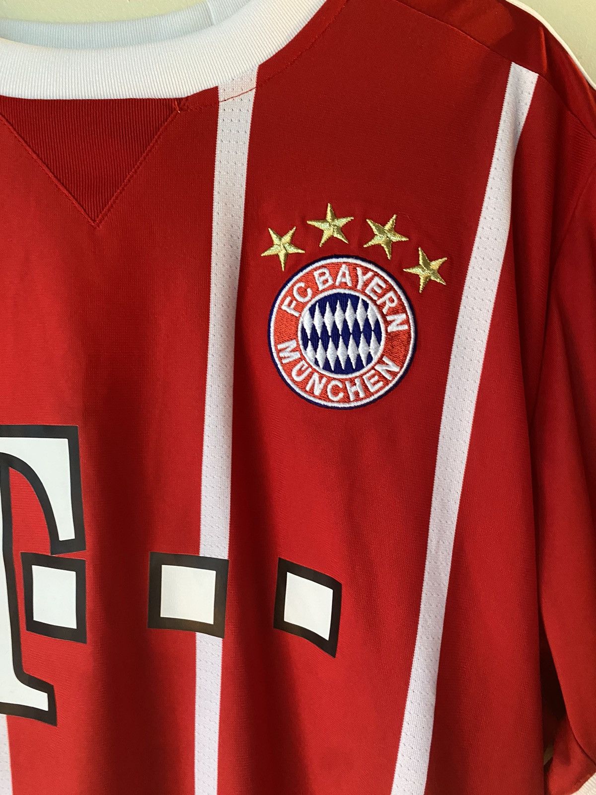 Adidas Robert Lewandowski Bayern Munich 2017 Size US L / EU 52-54 / 3 - 2 Thumbnail