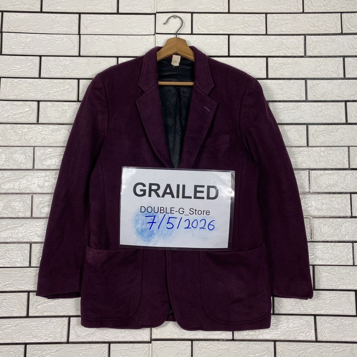 agnes b. Vintage Wool Jacket Chore Coats Agnes B. Size US M / EU 48-50 / 2 - 1 Thumbnail