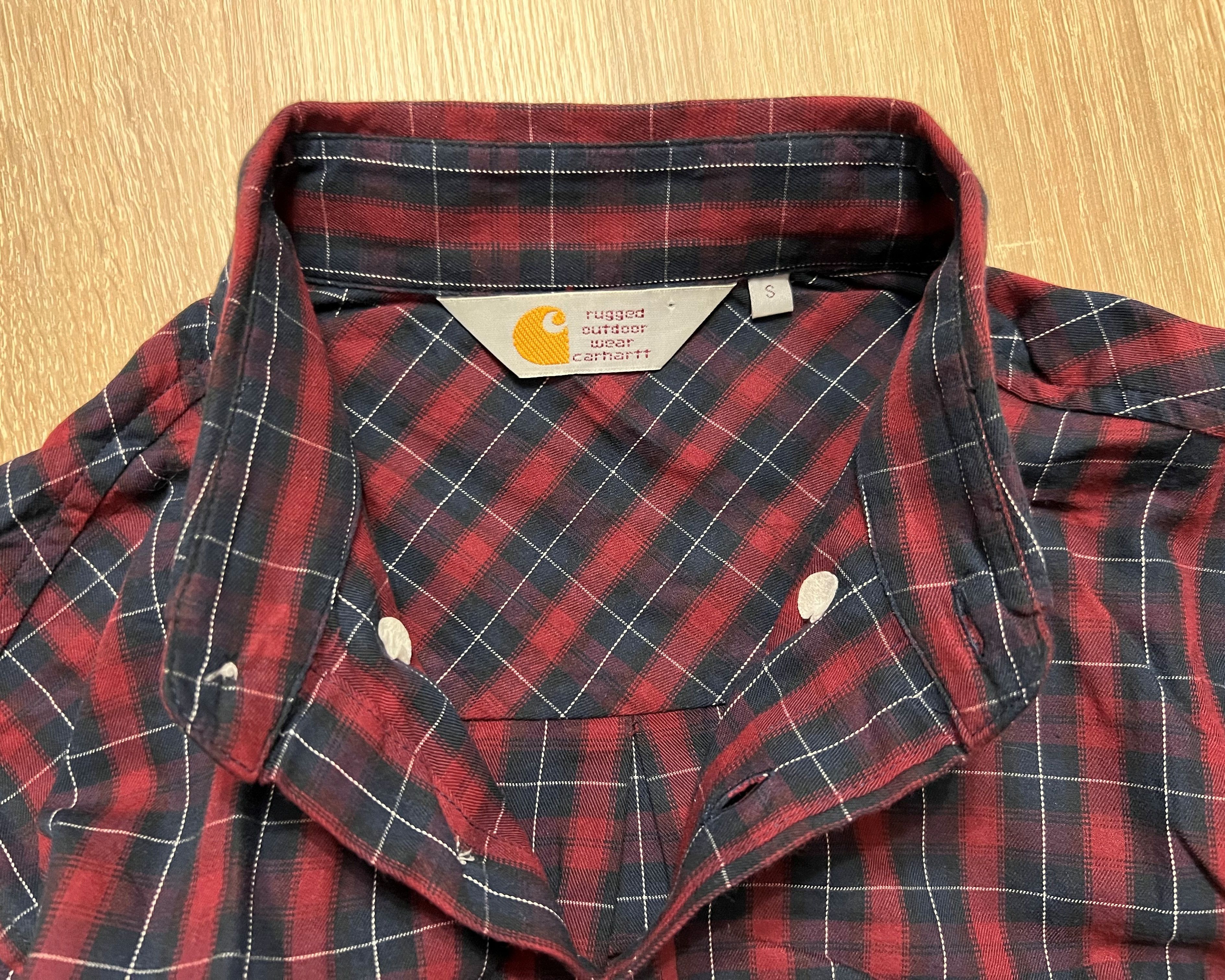 Carhartt × Carhartt Wip × Vintage VINTAGE CARHARTT WIP CHECK SHIRT Size US S / EU 44-46 / 1 - 4 Thumbnail
