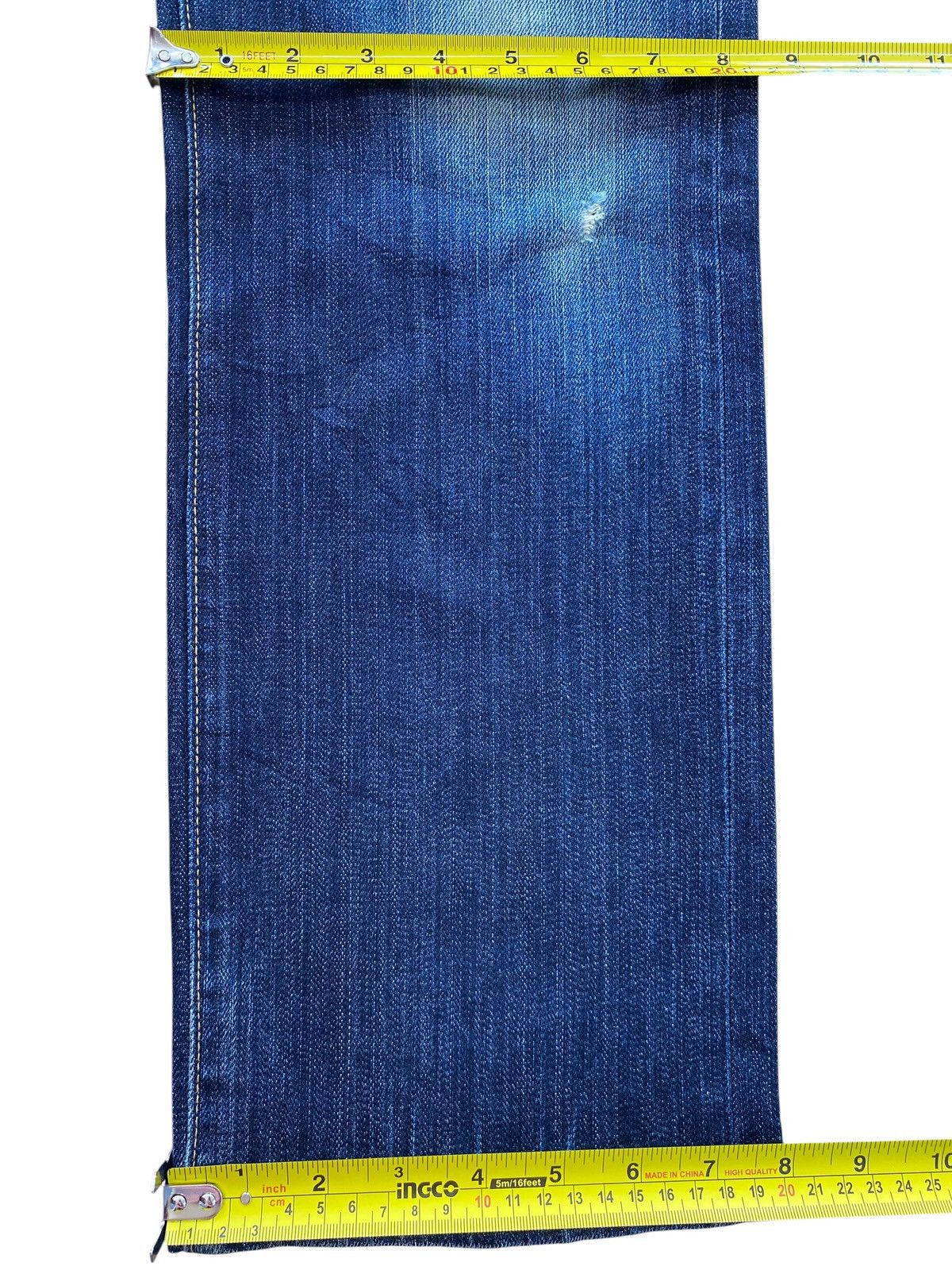 Uniqlo Uniqlo Blue Wash Style Straight Leg Jeans Size US 32 / EU 48 - 9 Thumbnail