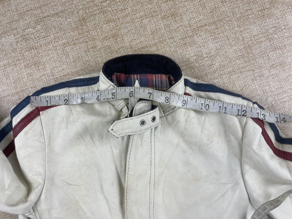 Schott × Vintage VINTAGE SCHOTT NYC Rider Leather Jacket For Kids Size US XXS / EU 40 - 17 Thumbnail