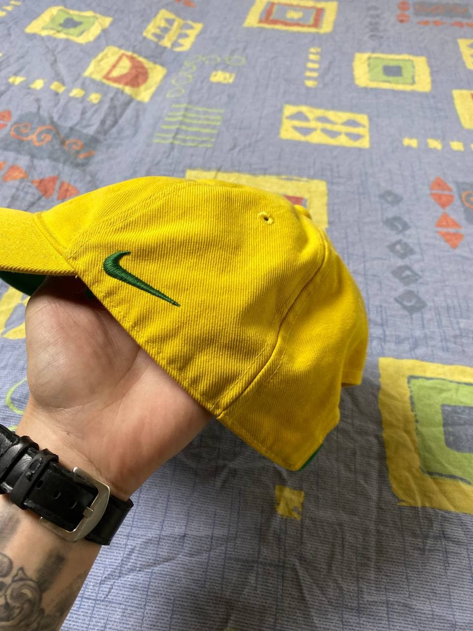 Nike Y2K vintage Nike cap hat Streetwear swoosh rare VTg Size ONE SIZE - 12 Thumbnail
