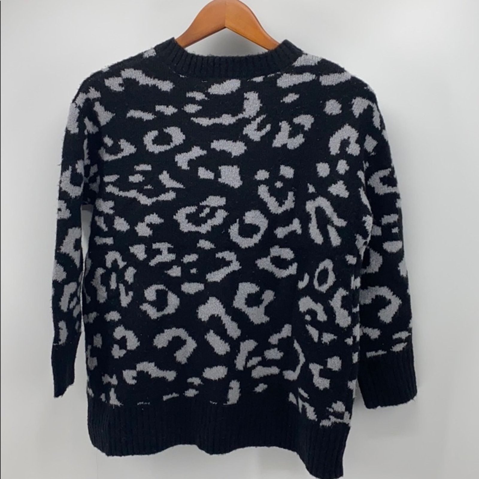 Other WORKSHOP Republic leopard print sweater wool blend sz xs Size XS / US 0-2 / IT 36-38 - 3 Thumbnail