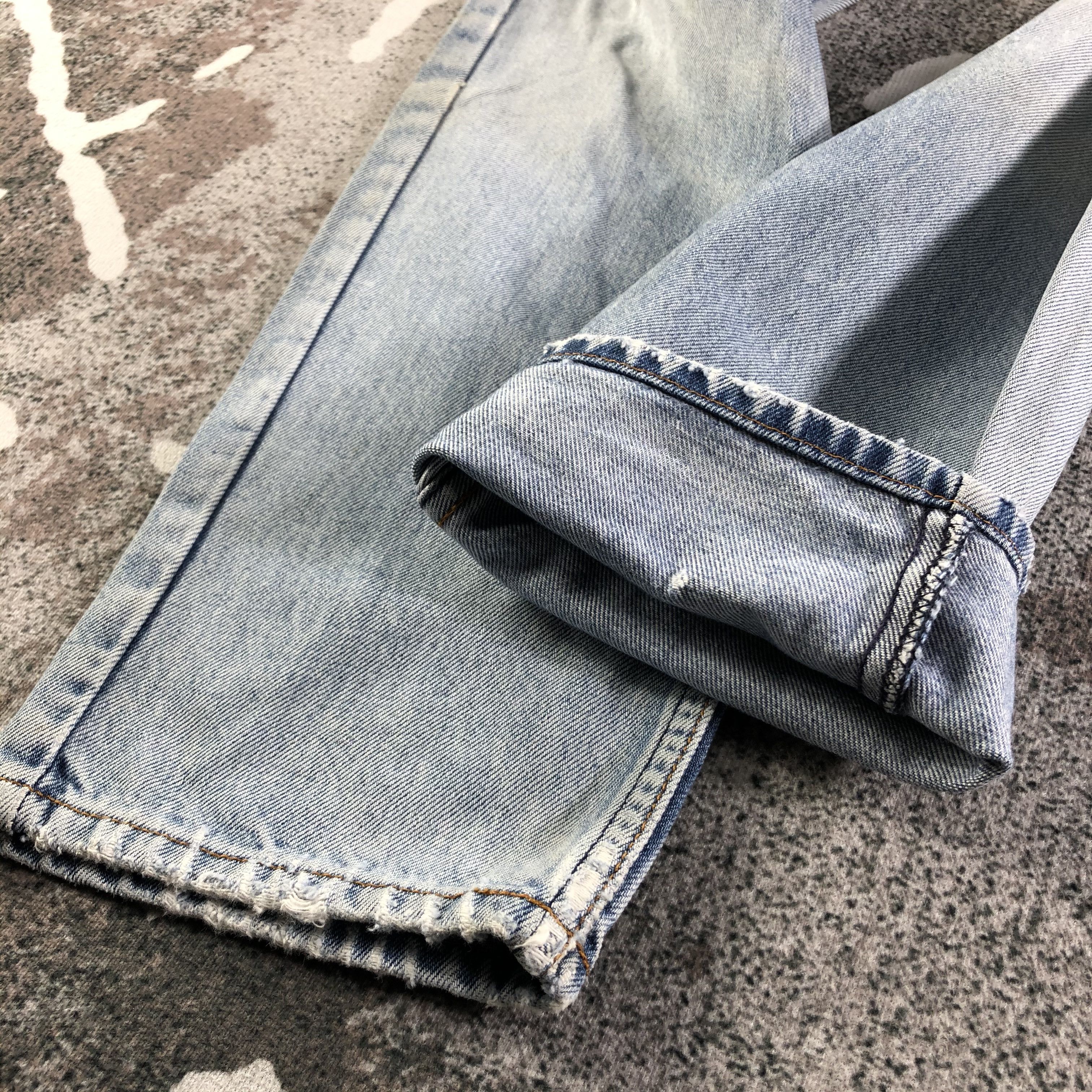 Levi's Vintage Levis 626 Jeans Distressed Denim KJ2396 Size US 29 - 7 Thumbnail