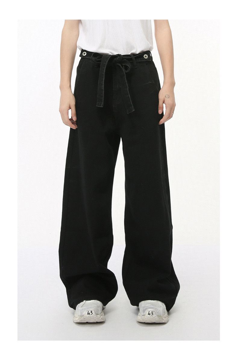 Japanese Brand × Jean Japanese retro straight fashion high street jeans Size US 32 / EU 48 - 2 Thumbnail
