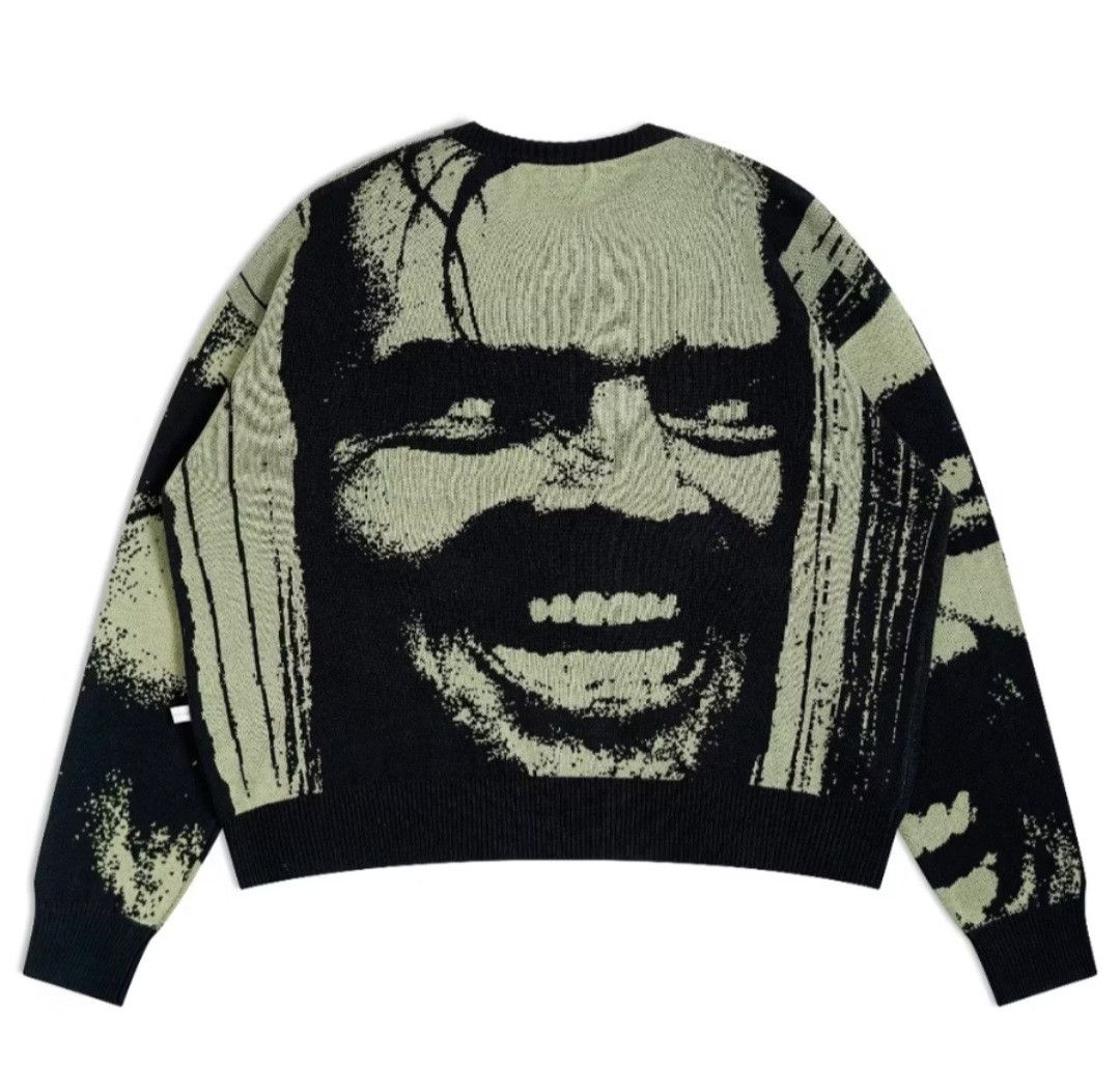 Japanese Brand × PPFM Black colour wood knitwear sweater Size US M / EU 48-50 / 2 - 3 Thumbnail