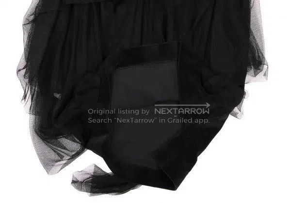 Comme des Garcons Comme Des Garcons Black vintage velvet sheer lace dress Size M / US 6-8 / IT 42-44 - 7 Thumbnail