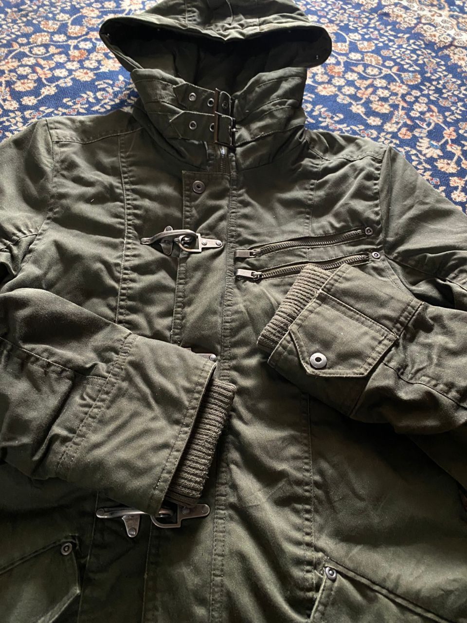 Japanese Brand Double Focus Military Parkas Jacket Size US S / EU 44-46 / 1 - 4 Thumbnail