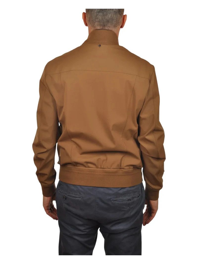 Montecore MONTECORE Italy camel brown bomber jacket Large Size US L / EU 52-54 / 3 - 4 Thumbnail
