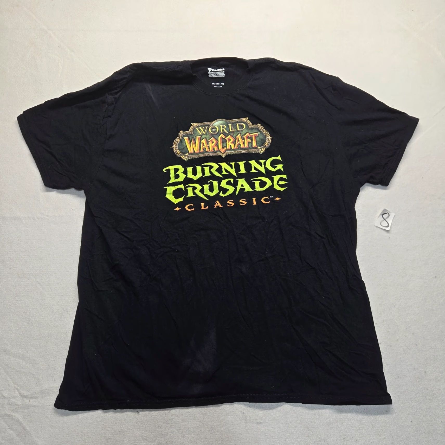 Vintage Fanatics World of Warcraft Burning Crusade Classic T-Shirt Adult Men's 2XL Black Short Sleeve Crew Neck Retro Cosplay Size US XXL / EU 58 / 5 - 2 Thumbnail