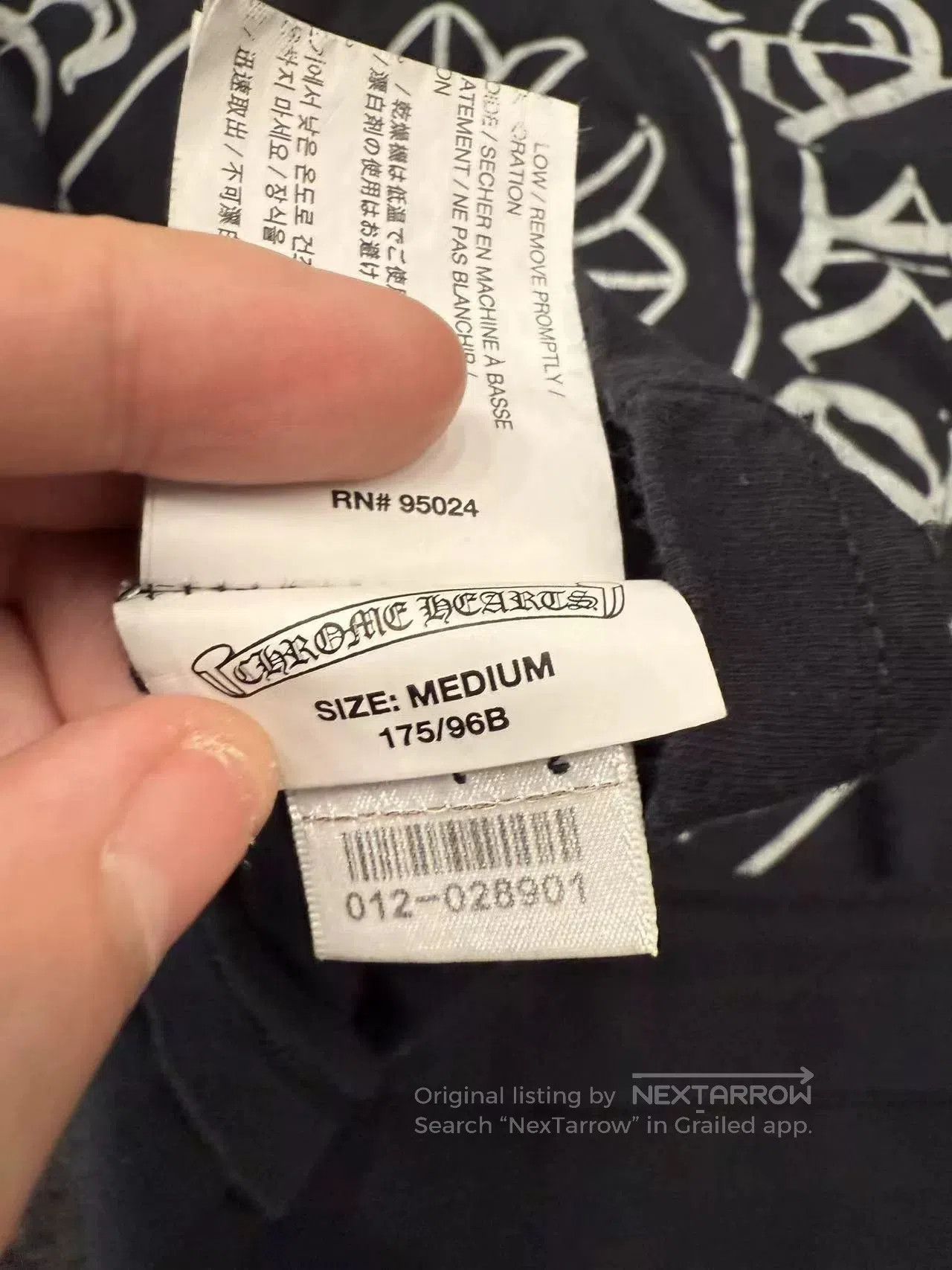 Chrome Hearts Chrome Hearts Black Short Sleeve Horse Shoe Print. Size US M / EU 48-50 / 2 - 6 Thumbnail