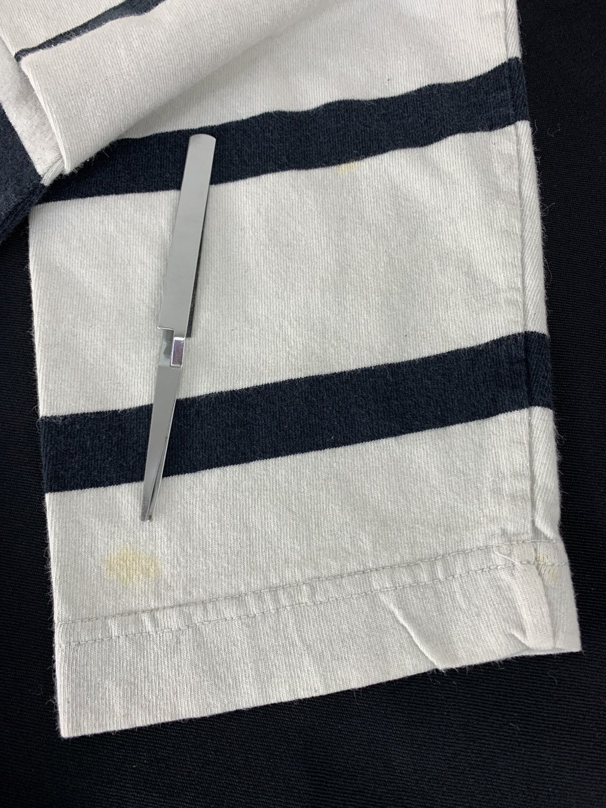 Margaret Howell Hype Margarett Howell London Striped Longsleeve Crewneck Tee Size L / US 10 / IT 46 - 12 Thumbnail
