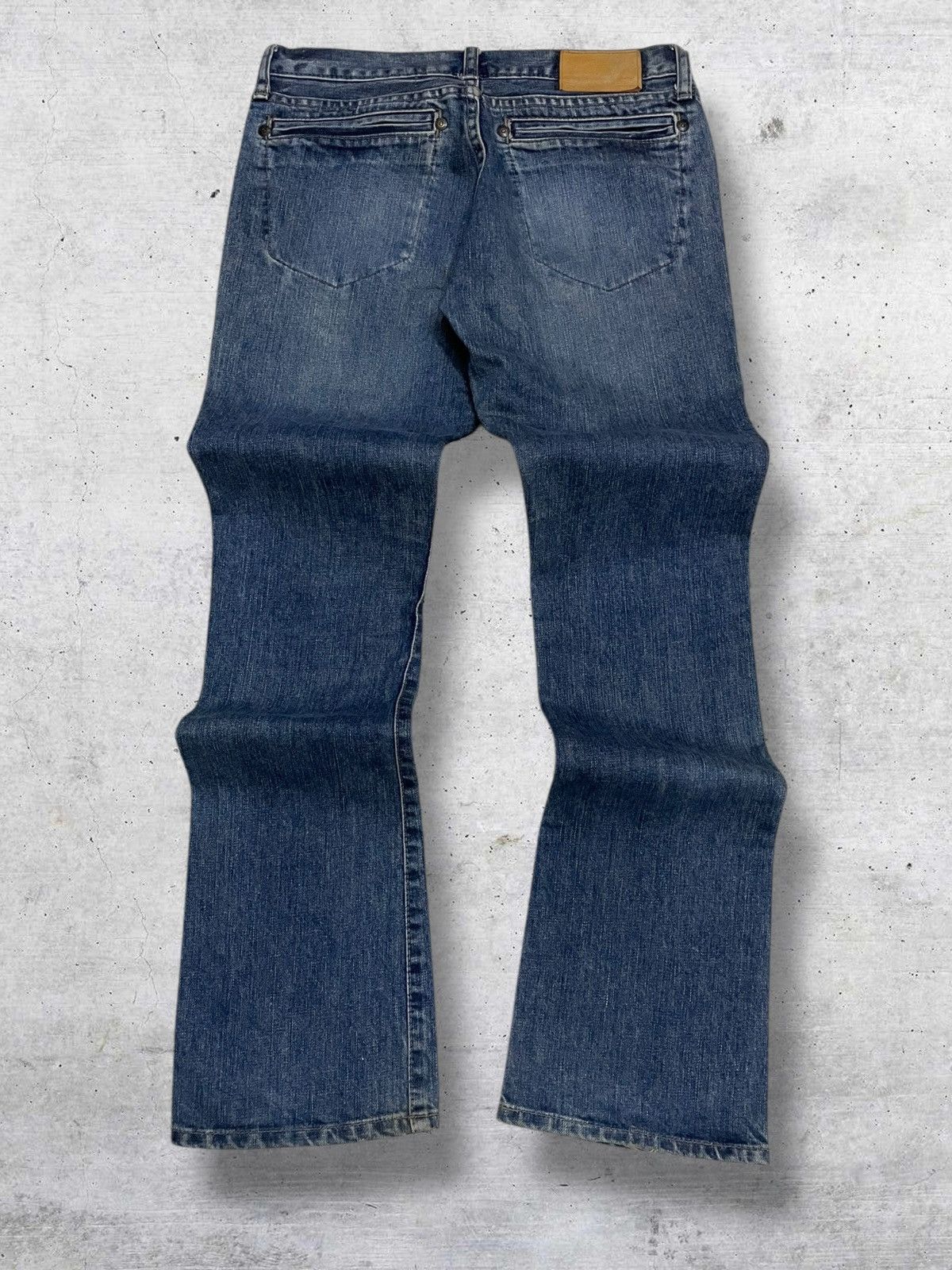 Japanese Brand VINTAGE RNA PUNK JAPAN OG 90S DESIGNER FLARED RIPPED DENIM Size US 28 / EU 44 - 10 Thumbnail