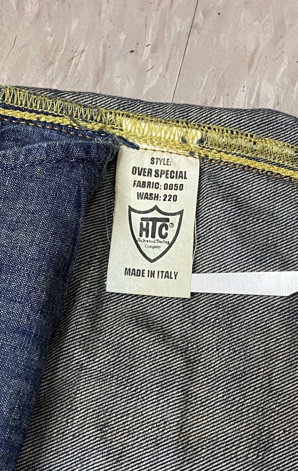 Hollywood Trading Company HTC hollywood trading company distressed jeans Size US 35 - 5 Thumbnail