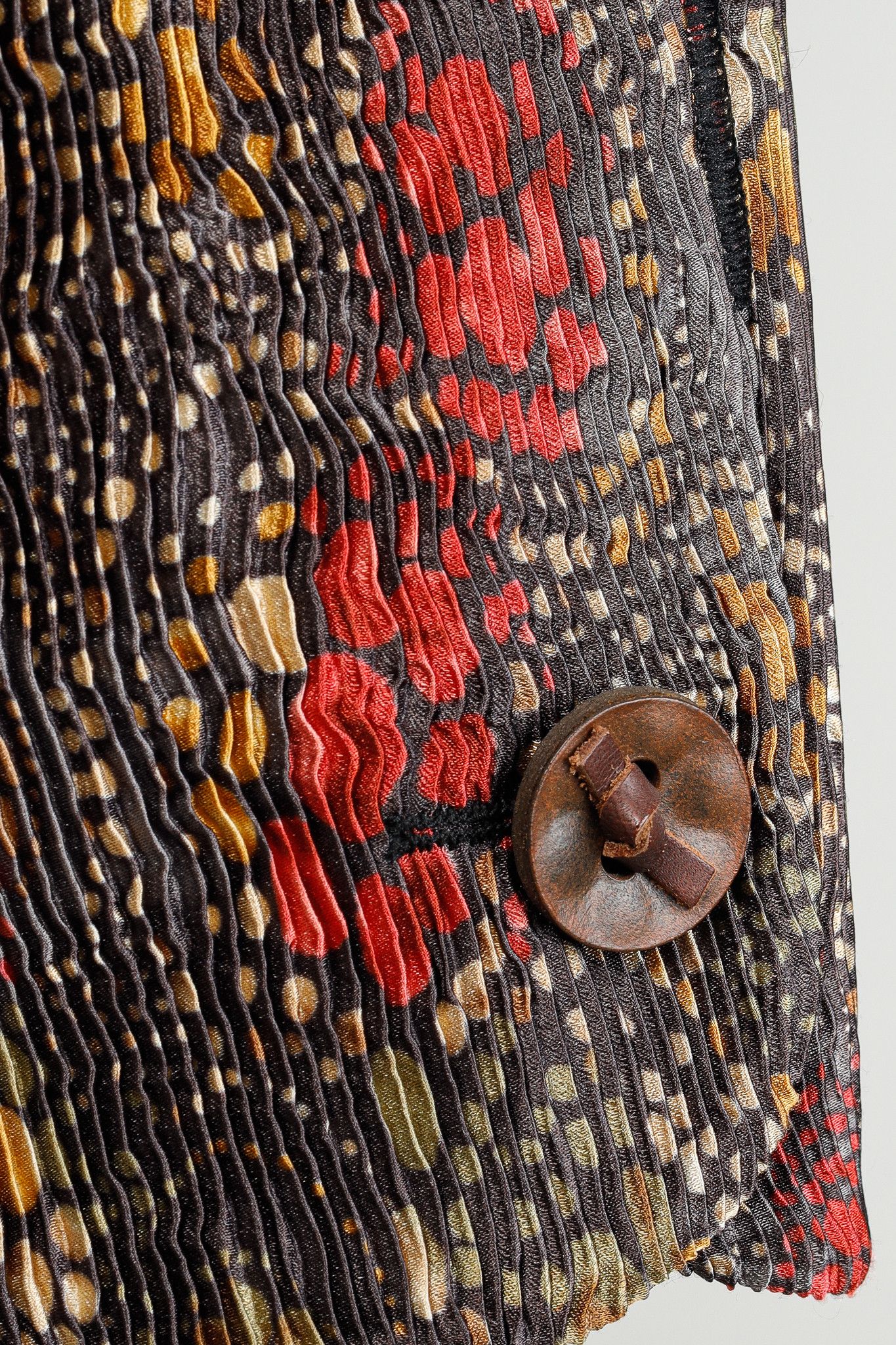 Armani Collezioni Armani Collezioni Vintage F/W 2005 Floral, Pleated Blazer Size L / US 10 / IT 46 - 7 Thumbnail