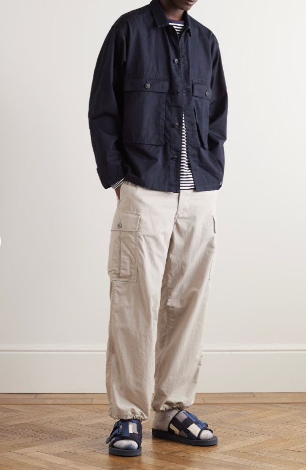 Blue Blue Japan Indigo-dyed Cargo Shirt Size US M / EU 48-50 / 2 - 6 Thumbnail