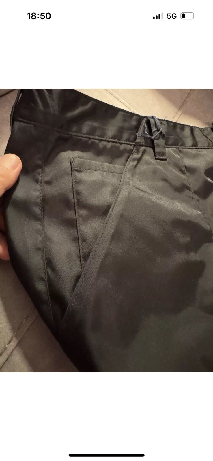 Prada PRADA nylon trousers STUDY REAL TAPE MEASUREMENTS IN PHOTIS Size US 32 / EU 48 - 22 Thumbnail