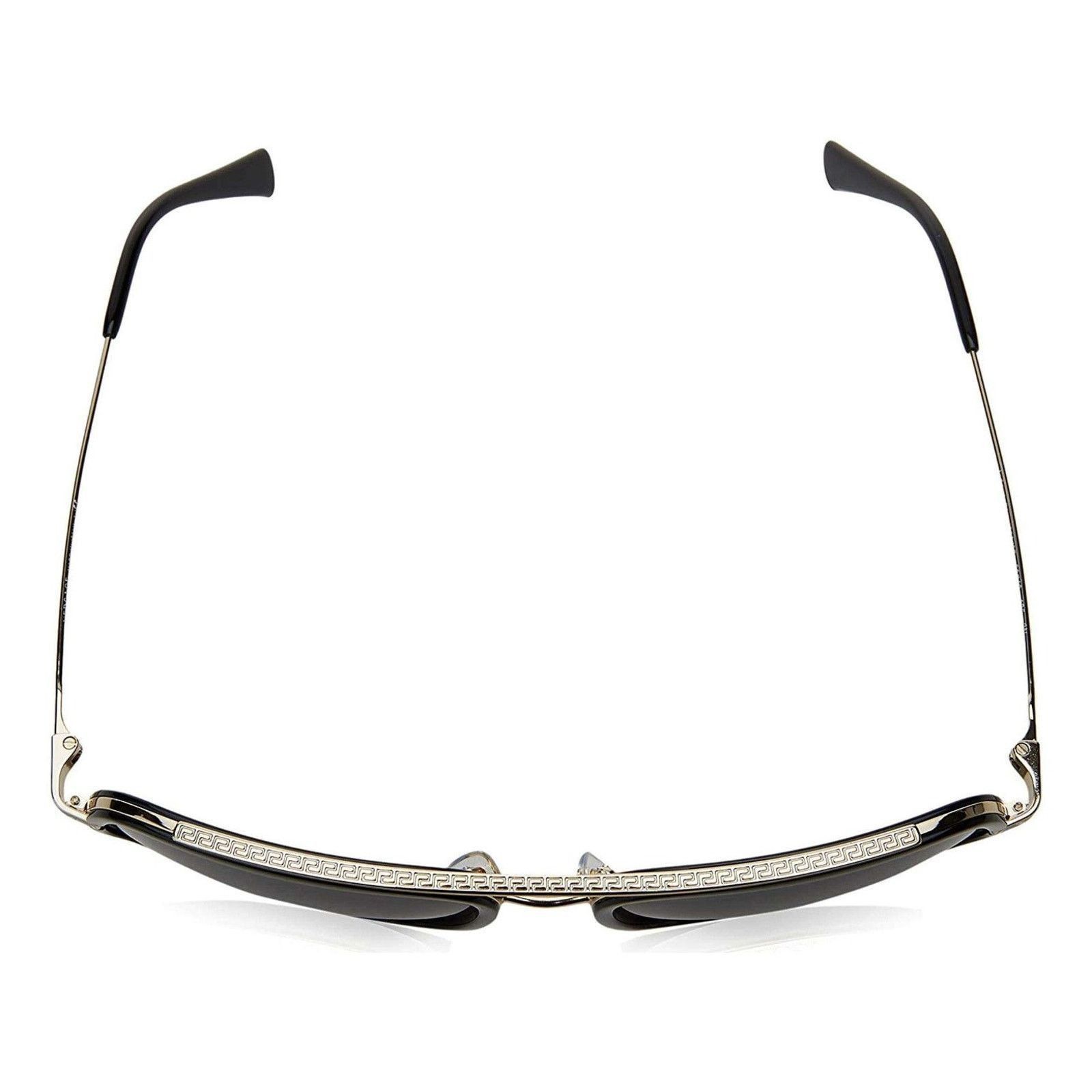 Versace Versace Greca Monogram Logo Pale Gold Black Sunglasses Size ONE SIZE - 3 Thumbnail