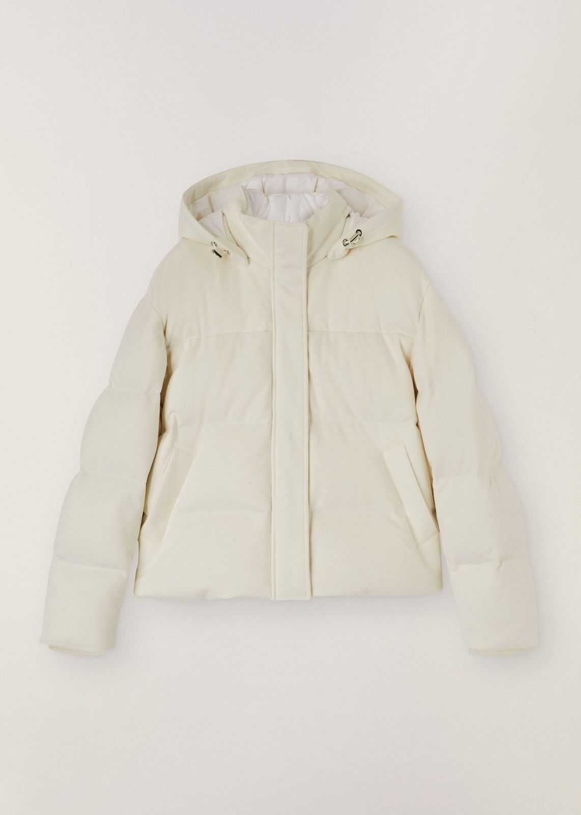 image of Loro Piana O1Loc1C0224 Down Jacket In White, Women's (Size Large)