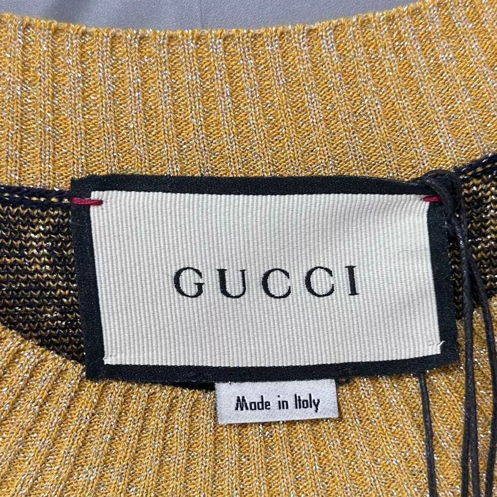 Gucci Gucci gold-thread-all-over-print women's S dress Size S / US 4 / IT 40 - 5 Thumbnail