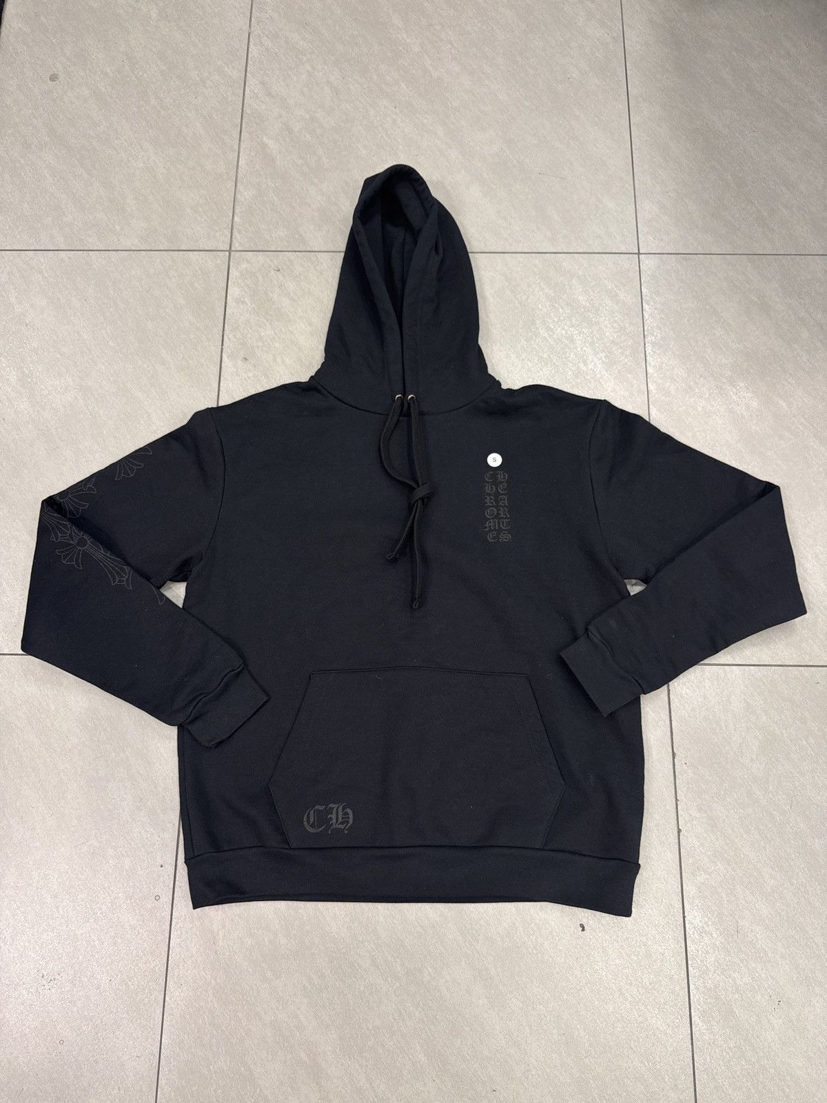 Chrome Hearts Chrome Hearts Miami Vertical Logo Hoodie Size US S / EU 44-46 / 1 - 1 Thumbnail