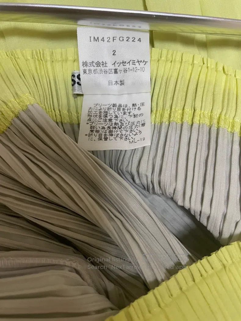 Issey Miyake Issey Miyake Double - Layer Pleated Midi Skirt Size 25" / US 0 / IT 36 - 6 Thumbnail