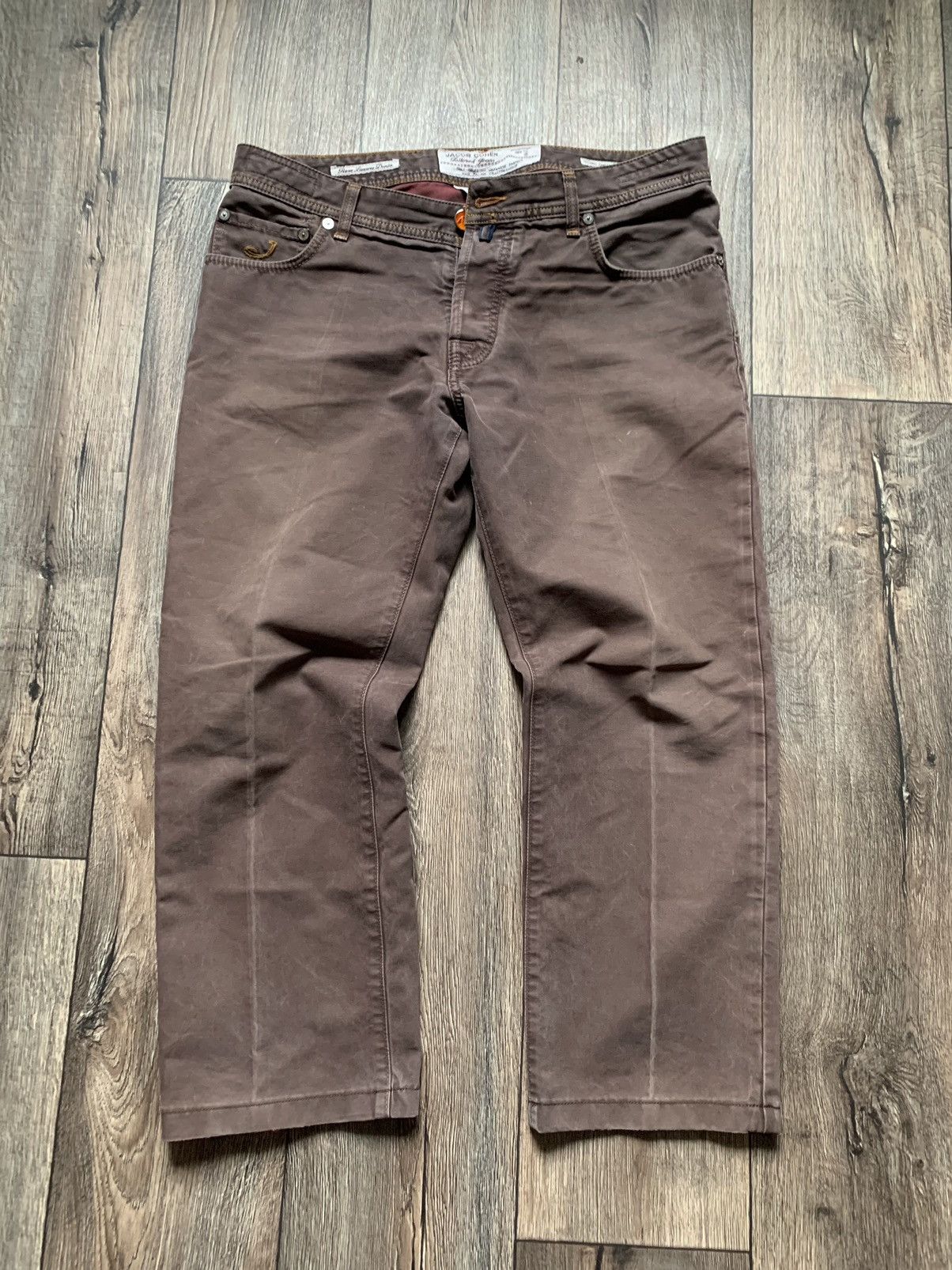 Jacob Cohen Vintage Jacob Cohen Denim Brown Jeans Size US 37 - 2 Thumbnail